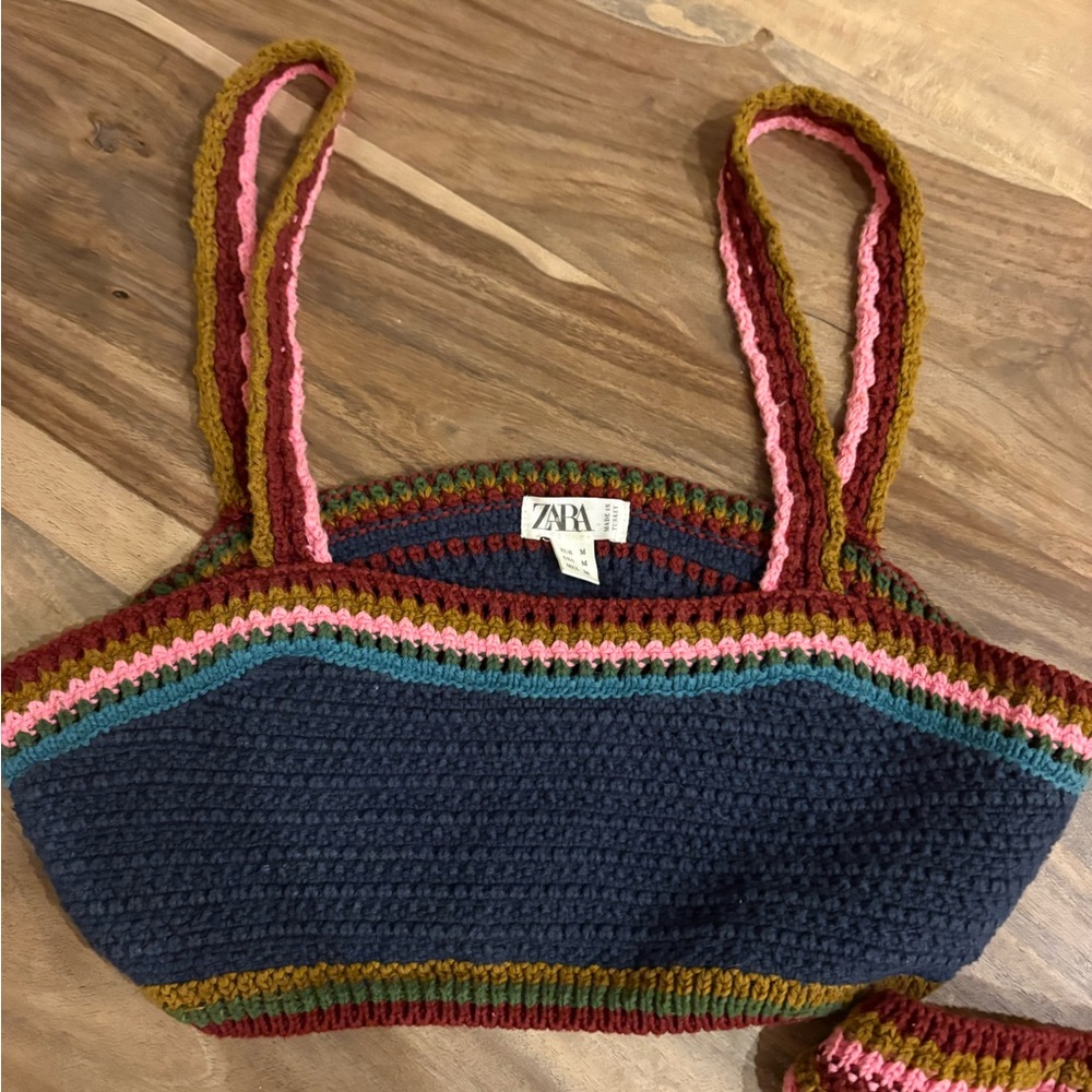 Zara Colorful Crochet Bikini Set - Picture 6 of 9